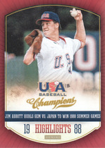 2013 Panini USA Baseball Champions Highlights #3 Jim Abbott
