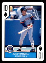 1990 U.S. Playing Cards All Stars #10S Alan Trammell