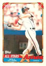 1990 Topps Ames All Stars #31 Will Clark