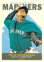 2013 Topps Heritage New Age Performers #NAP-FH Felix Hernandez
