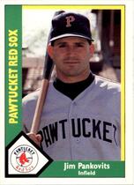 1990 CMC Pawtucket Red Sox #18 Jim Pankovits