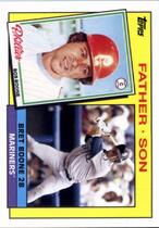 2016 Topps Archives 1985 Topps Father-Son #FS-BB Bob Boone|Bret Boone