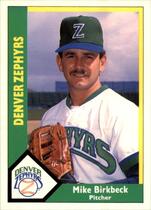 1990 CMC Denver Zephyrs #21 Mike Birkbeck