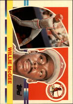 1990 Topps Big #158 Willie McGee