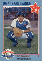 1987 Texas League All Stars Feder #22 Kirt Manwaring