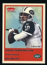 2004 Fleer Tradition Crystal #54 Chad Pennington