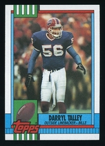 1990 Topps Base Set #195 Darryl Talley