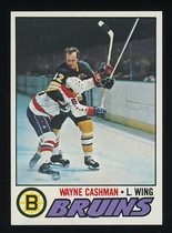 1977 Topps Base Set #234 Wayne Cashman