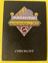 1994 Ted Williams Path to Greatness #PG9 Checklist