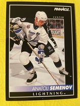 1992 Pinnacle Base Set #386 Anatoli Semenov
