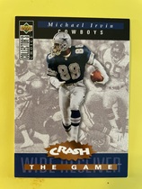 1994 Upper Deck Collectors Choice Crash the Game Green Retail #C23 Michael Irvin