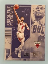 2022 Panini NBA Hoops Frequent Flyers #2 Zach Lavine