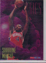 1994 NBA Hoops Magics Rookie Foil #6 Sharone Wright