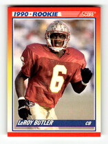 1990 Score Base Set #619 LeRoy Butler