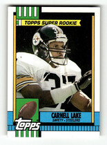 1990 Topps Base Set #177 Carnell Lake