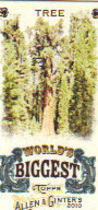 2010 Topps Allen & Ginter Mini World's Biggest #WB4 General Sherman Sequoia