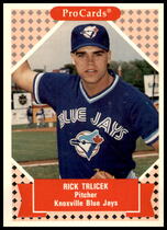1991 ProCards Tomorrows Heroes #166 Rick Trlicek