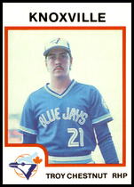 1987 ProCards Knoxville Blue Jays #1500 Troy Chestnut