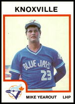 1987 ProCards Knoxville Blue Jays #1496 Mike Yearout