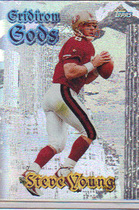 1998 Topps Gridiron Gods #12 Steve Young