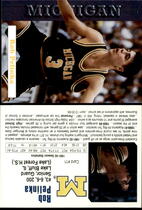 1992 Team Issue Michigan #11 Rob Pelinka