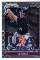 2013 Panini Prizm USA Baseball #2 Joe Mauer