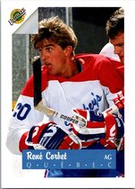 1991 Ultimate Draft French #20 Rene Corbet