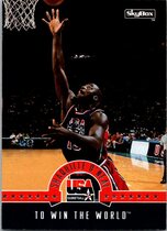 1994 SkyBox USA On The Court #14 Shaquille O'Neal