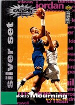 1995 Upper Deck Collectors Choice Crash the Game Scoring Silver Redemption #C9 Alonzo Mourning