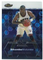 2002 Finest Base Set #83 Dikembe Mutombo