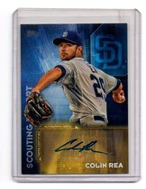 2016 Topps Scouting Report Autos Series 2 #SRA-CRE Colin Rea