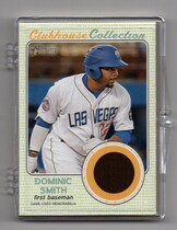 2017 Topps Heritage Minor League Clubhouse Collection Relics #CCR-DS Dominic Smith