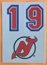 1989 Topps Sticker Inserts #27 New Jersey Devils