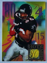 1994 Ultra Flair Hot Numbers #10 Andre Rison