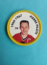 1995 Parkhurst '66-67 Coins #34 Pierre Pilote