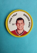 1995 Parkhurst '66-67 Coins #37 Dennis Hull