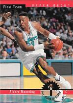 1993 Upper Deck All-Rookie Team #2 Alonzo Mourning