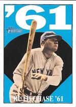 2010 Topps Heritage Ruth Chase 61 #BR2 Babe Ruth