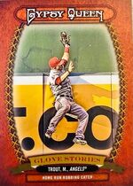 2013 Topps Gypsy Queen Glove Stories #MT Mike Trout