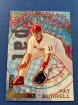 2000 Topps Gallery Exhibits #GE28 Pat Burrell