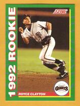 1992 Score Rookies #12 Royce Clayton