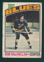 1976 O-Pee-Chee OPC NHL #38 Bob MacMillan