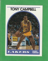 1989 NBA Hoops Hoops #19 Tony Campbell