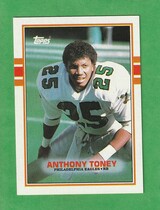 1989 Topps Base Set #116 Anthony Toney