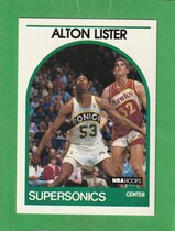 1989 NBA Hoops Hoops #293 Alton Lister
