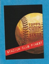 1994 Stadium Club Infocards 7 Card Set #6 Infocard