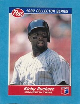 1992 Post Base Set #7 Kirby Puckett
