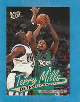 1996 Ultra Gold Medallion #182 Terry Mills