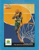 1993 NBA Hoops Scoops #25 Shawn Kemp
