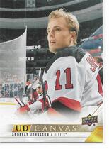 2022 Upper Deck UD Canvas #C50 Andreas Johnsson